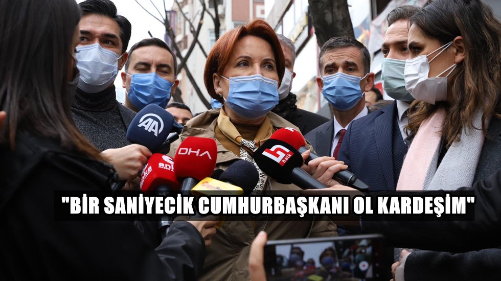 Akşener: &ldquo;Erdoğan hepimizin cumhurbaşkanı olmayı istemedi&rdquo;