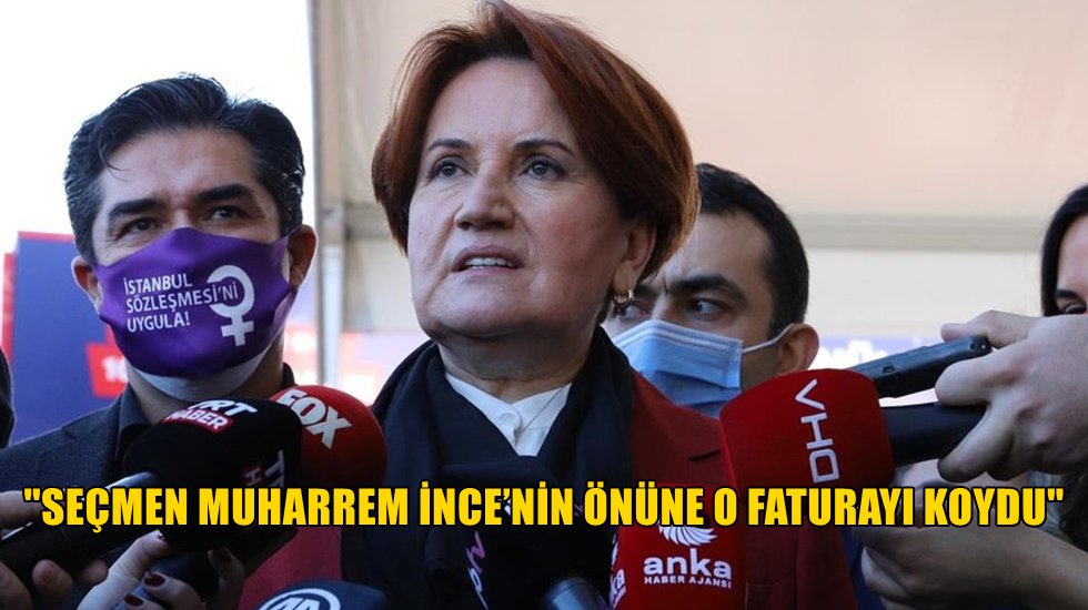 Akşener, gelecek se&ccedil;imler ve adaylık konusunda konuştu