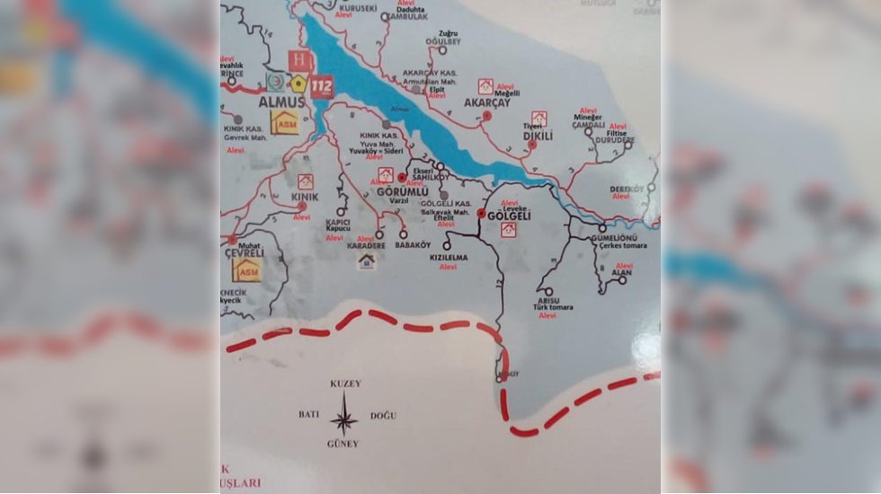 Alevi k&ouml;ylerine kırmızı işaret&hellip;