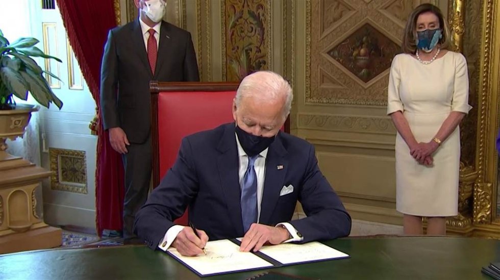 Joe Biden kararnameyi imzaladı