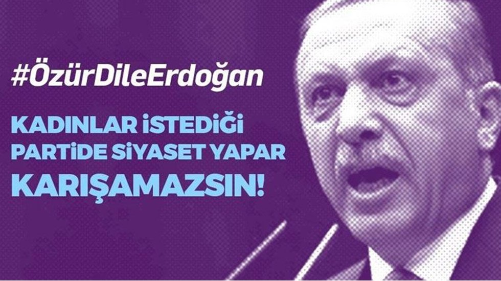 CHP'den Sosyal medyada "&Ouml;z&uuml;r dile Erdoğan" kampanyası