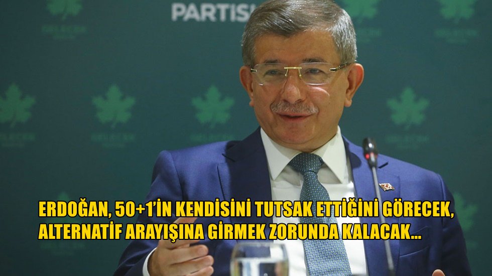 Davutoğlu: 'Erdoğan, Bah&ccedil;eli&rsquo;nin onayı olmadan adım atamaz'&nbsp;