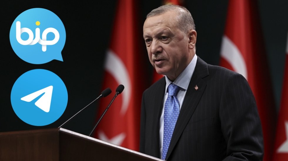 Erdoğan, BiP ve Telegram'a katıldı
