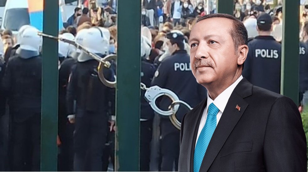 Erdoğan'dan 'Boğazi&ccedil;i' a&ccedil;ıklaması: &ldquo;Bu işin i&ccedil;inde ter&ouml;ristler var&rdquo;