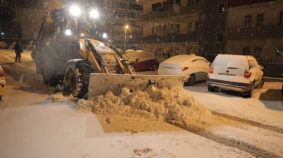 Kar, Trakya'dan giriş yaptı