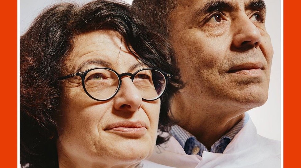 koronavir&uuml;se karşı aşı geliştiren T&uuml;reci ve Şahin Der Spiegel'in kapağında