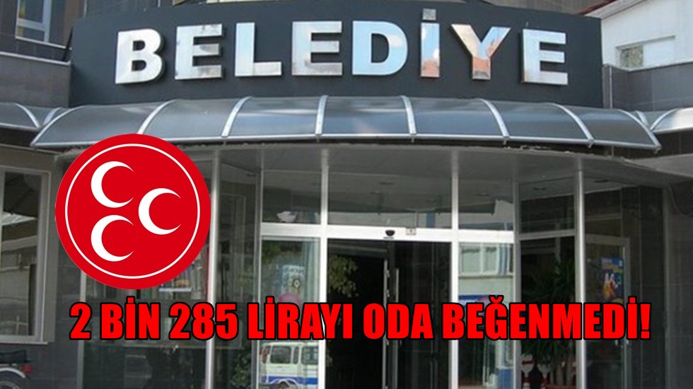MHP&rsquo;li o belediye de asgari &uuml;cret 3 bin 325 lira