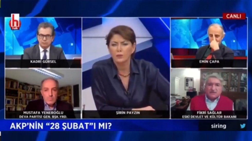 RT&Uuml;K'ten Halk TV'ye 'Fikri Sağlar' cezası