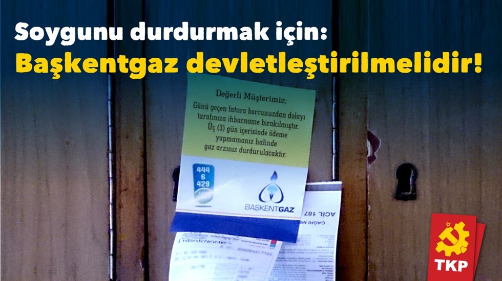 TKP: Ankaralılar soygunu durdurun diyor