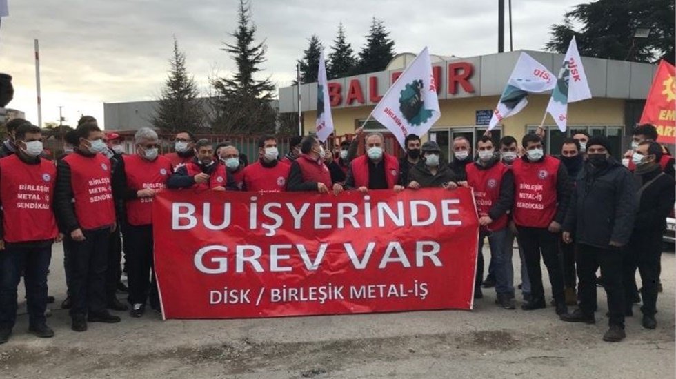 Zam talep eden Baldur iş&ccedil;ileri, y&uuml;z kızartıcı su&ccedil;tan atıldı!