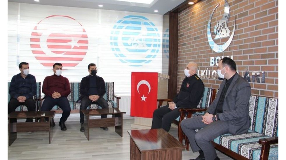 Ziyareti tepki &ccedil;ekmişti: &Uuml;lk&uuml; Ocakları'nı ziyaret eden komutandan a&ccedil;ıklama