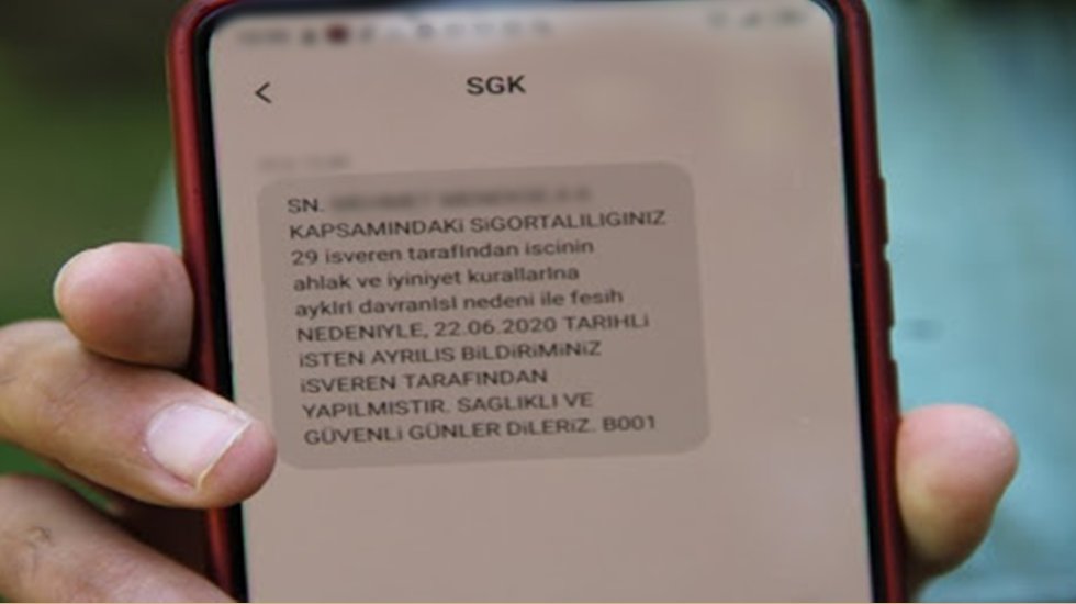 90 iş&ccedil;inin 54&rsquo;&uuml;ne Kod 29 gerek&ccedil;e g&ouml;sterildi!