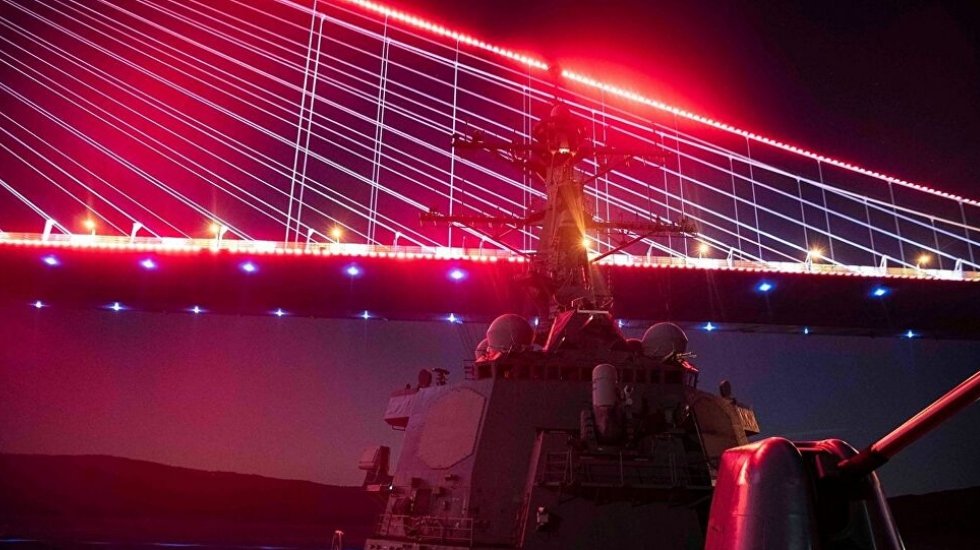 ABD donanmasından İstanbul Boğazlı paylaşım: "Biz kırmızı ışıkta durmayız"