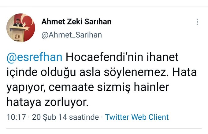 https://yenisoluk.com/uploads/2021/02/ahmet zeki sarıhan tweet 2