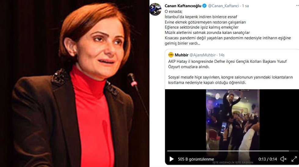 AKP'nin Hatay&rsquo;daki bu g&ouml;r&uuml;nt&uuml;lerine CHP İstanbul&rsquo;dan sert tepki