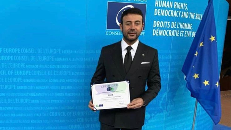Beşiktaş Belediyesi&rsquo;ne &lsquo;Avrupa Konseyi'nden Yerel Demokrasi&rsquo; &ouml;d&uuml;l&uuml;!