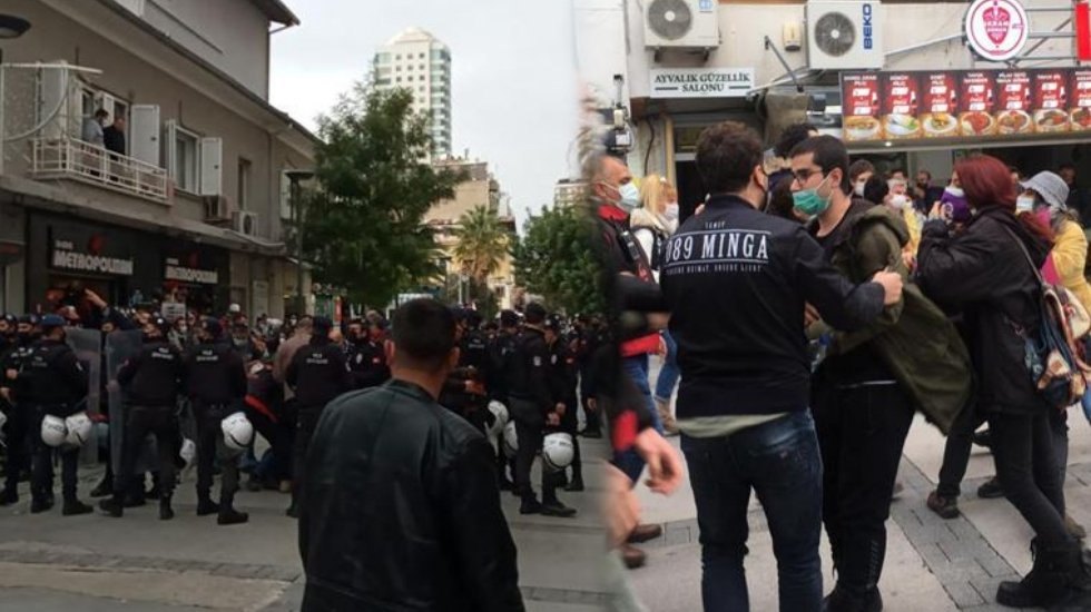 'Boğazi&ccedil;i g&ouml;zaltıları' İzmir'de de s&uuml;rd&uuml;: 15 g&ouml;zaltı