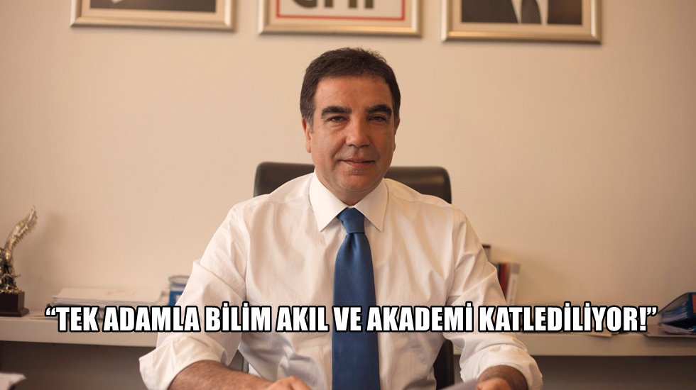 CHP&rsquo;li Toprak&rsquo;tan &lsquo;Memur Rekt&ouml;r&rsquo; tepkisi