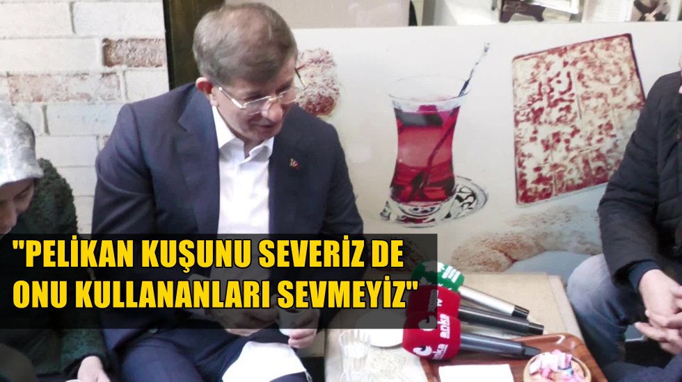 Davutoğlu: "Başbakanken d&uuml;zene almamıza izin vermediler"