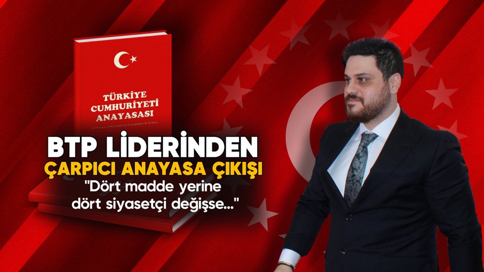 &ldquo;D&ouml;rt madde yerine 4 siyaset&ccedil;i değişse T&uuml;rkiye rahat edecek&rdquo;