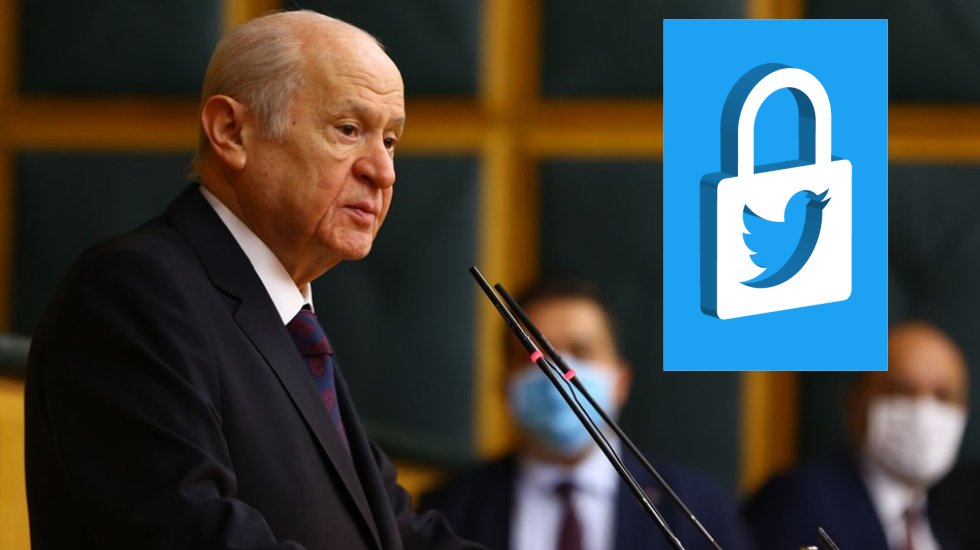 Twitter'dan Bah&ccedil;eli'nin bazı tweetlerine kısıtlama geldi, MHP'den tepki gecikmedi