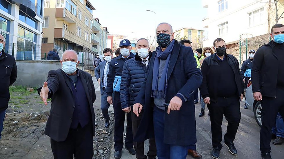 Ataşehir’de kaçak yapılaşmaya karşı yerinde inceleme