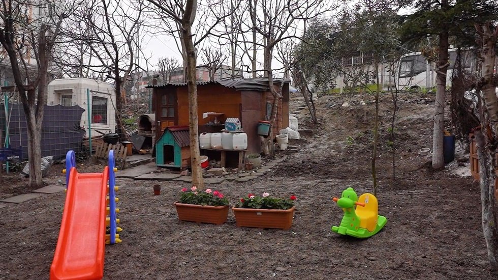 Belediyeden Down sendromlu 5 aylık çocuğa oyun parkı