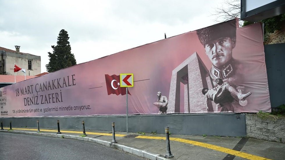 Beşiktaş Belediyesi&rsquo;nden 18 Mart&rsquo;a &Ouml;zel &Ccedil;alışma