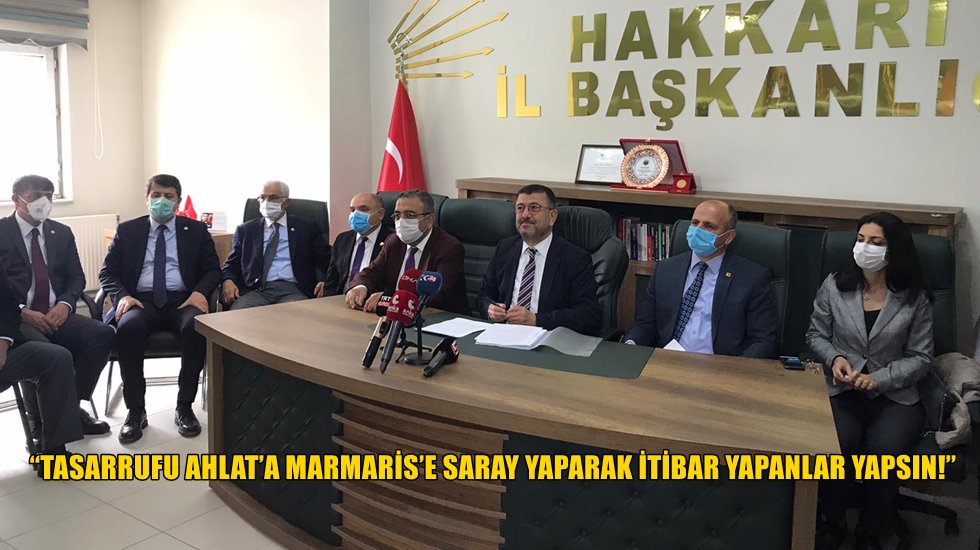 CHP &lsquo;Esnaf Masası&rsquo; Hakkari&rsquo;den seslendi&hellip;
