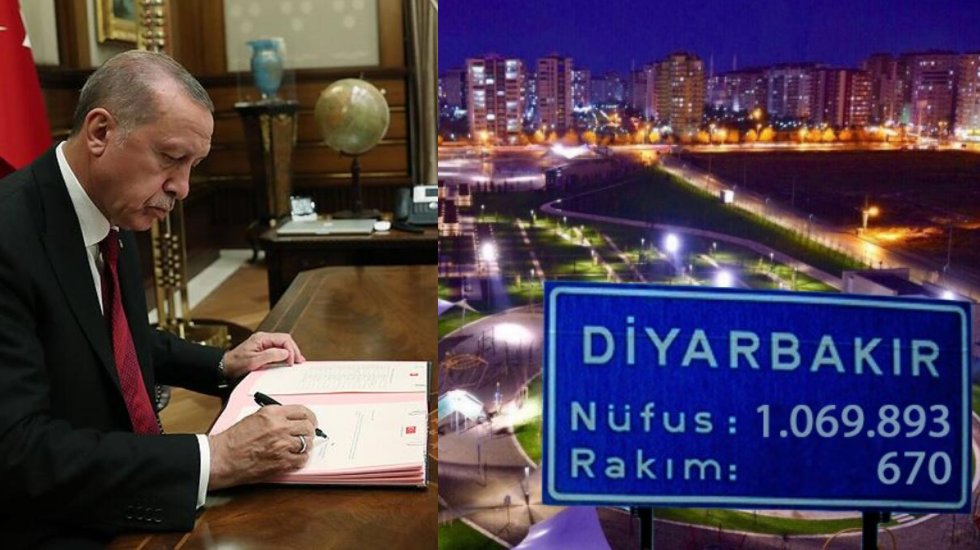 Erdoğan'ın imzasıyla Diyarbakır il sınırı değişti