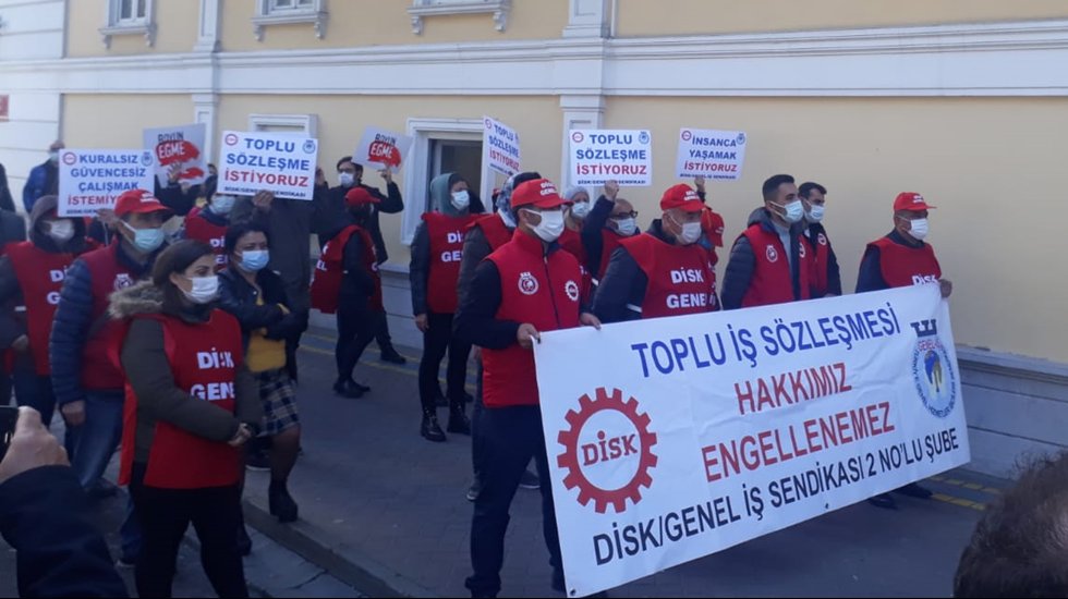 Eylemci iş&ccedil;iler: &ldquo;Bakırk&ouml;y Belediyesinde 1800&rsquo;l&uuml; yılların &ccedil;alışma durumu var&rdquo;
