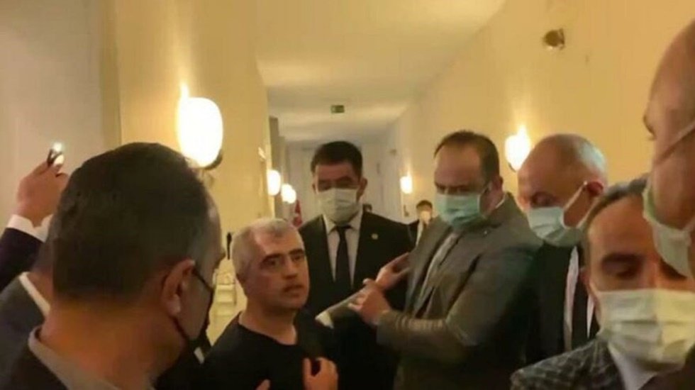 Gergerlioğlu'nu TBMM&rsquo;de polis g&ouml;zaltına alındı