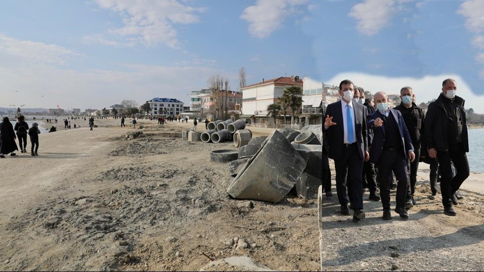 İmamoğlu: “Büyükçekmece’ pırıl pırıl sahile kavuşacak cazibe merkezi haline gelecek”