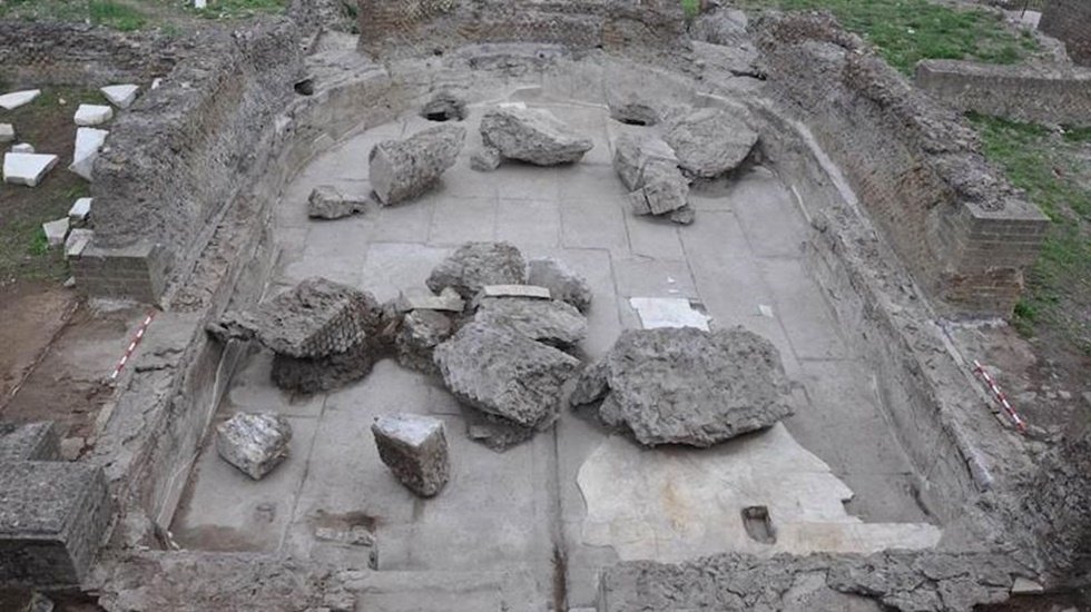 İspanyol arkeologlar İmparatorun kahvaltı odasını İtalya'da bulundu