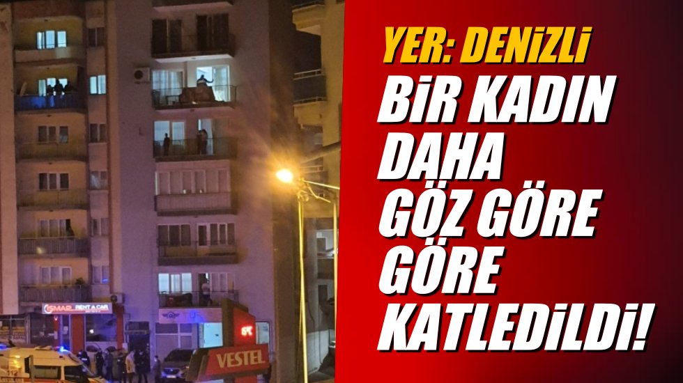 Kadın cinayeti: Balkonda eşi tarafından bı&ccedil;aklanarak ve boğazı kesilerek &ouml;ld&uuml;r&uuml;ld&uuml;!