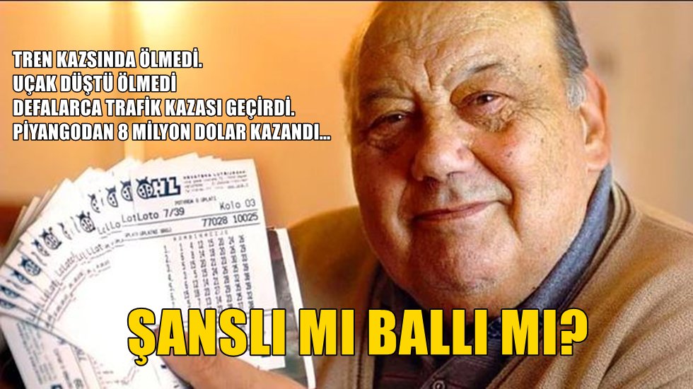 Şansın b&ouml;ylesi! Yedi kez kaza ge&ccedil;irdi &ouml;lmedi. Piyangodan 8 milyon kazandı&hellip;