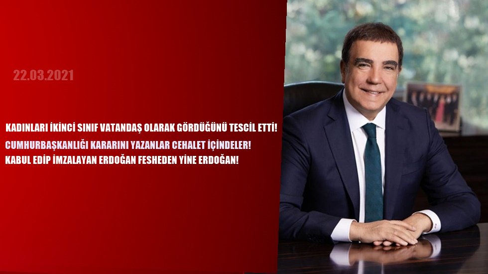 TBMM&rsquo;de kabul edilen S&ouml;zleşmeden &lsquo;Kararname ile &Ccedil;ekilme&rsquo; hukuka aykırıdır!