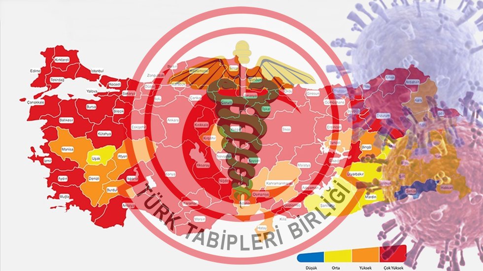 T&uuml;rk Tabipleri Birliği'den 'kırmızı harita' tepkisi: "10 maddede g&ouml;rd&uuml;klerimiz"