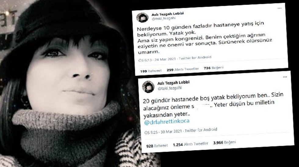 25 gün yatak sırası bekleyen Aslı Özkısırlar, yaşamını yitirdi