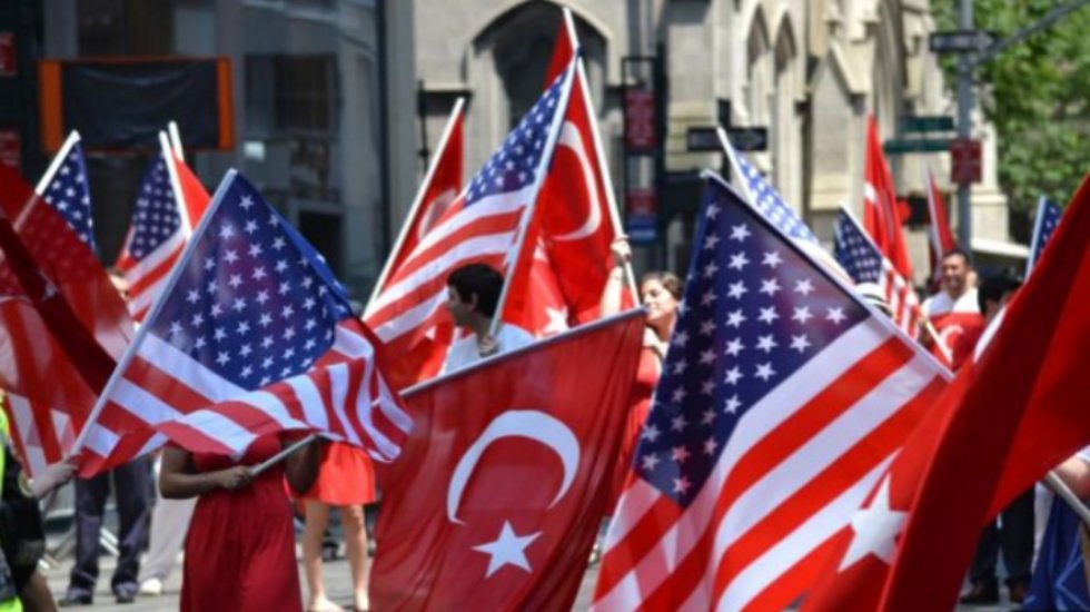 ABD'de yaşayan T&uuml;rkler'den "soykırım" protestosu