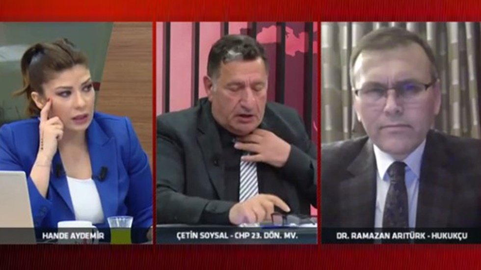 CHP'li &Ccedil;etin Soysal canlı yayında fenalaştı!