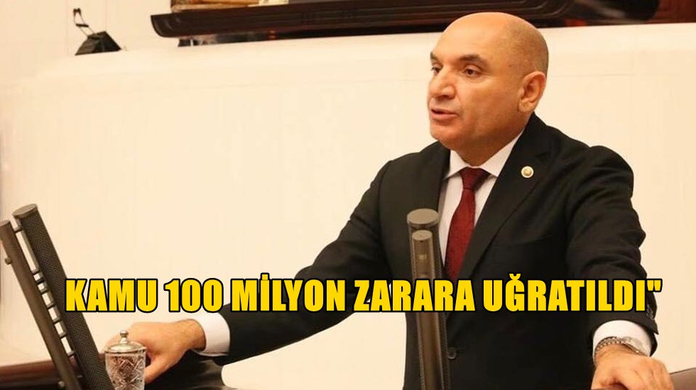 CHP&rsquo;li Tahsin Tarhan: Yapılan işe değil usuls&uuml;z ihale bi&ccedil;imine karşıyız!