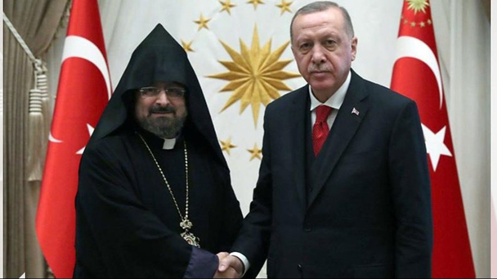 Erdoğan'dan T&uuml;rkiye Ermenileri Patriği Maşalyan'a mesaj