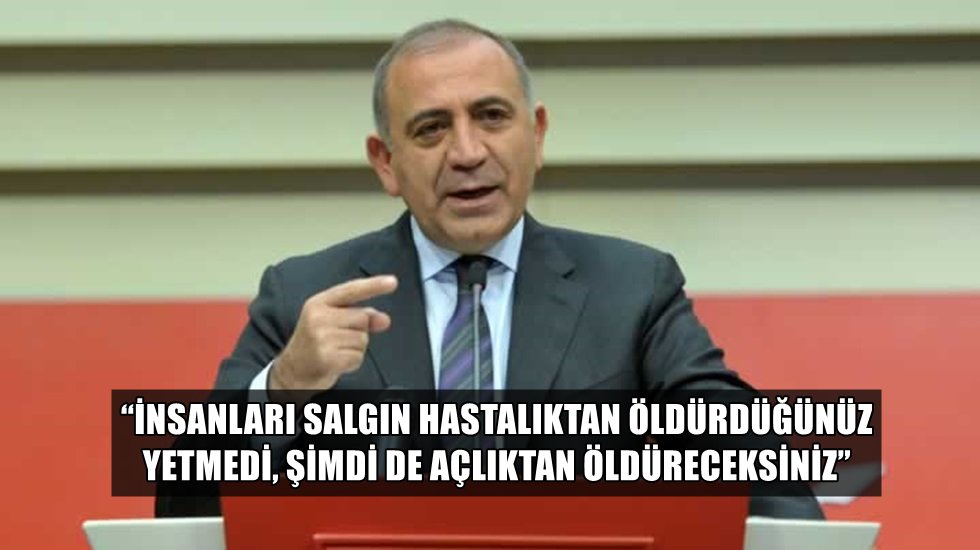 G&uuml;rsel Tekin: &ldquo;Artık yeter! İşin ucunda bu milletin canı var&rdquo;