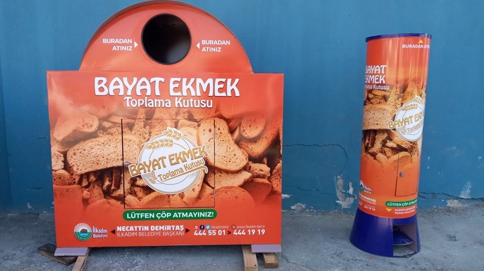 İlkadım Belediyesinden&nbsp; can dostları i&ccedil;in &ldquo;Bayat Ekmek Toplama Kutusu&rdquo; &nbsp;projesi