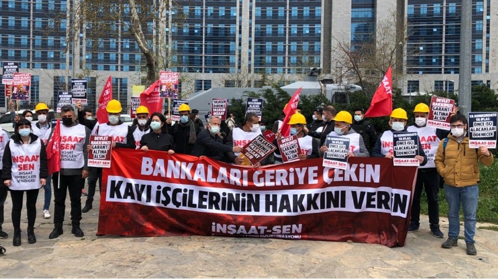 İnşaat-Sen Bankaları Uyardı: İş&ccedil;ilerin hak edişlerinin &ouml;n&uuml;ne ge&ccedil;meye kalkmayın
