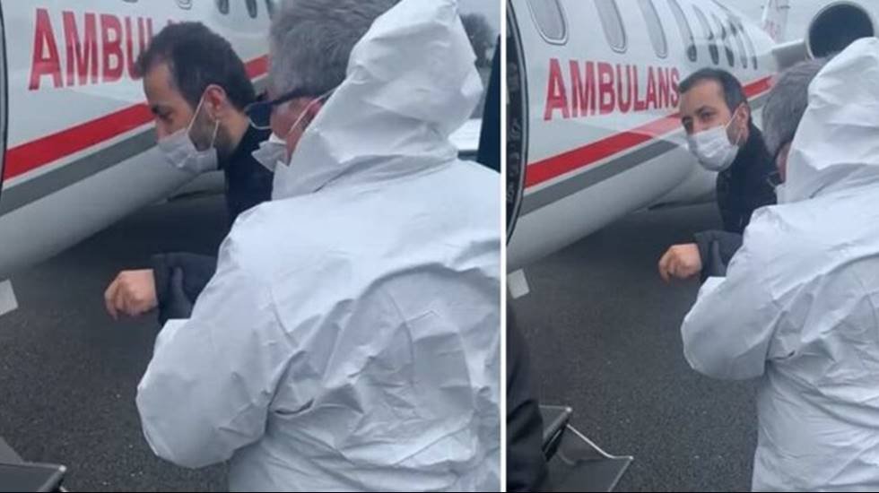 Londra'dan T&uuml;rkiye'ye getirilen Covid-19 hastası tanıdık bir isim &ccedil;ıktı