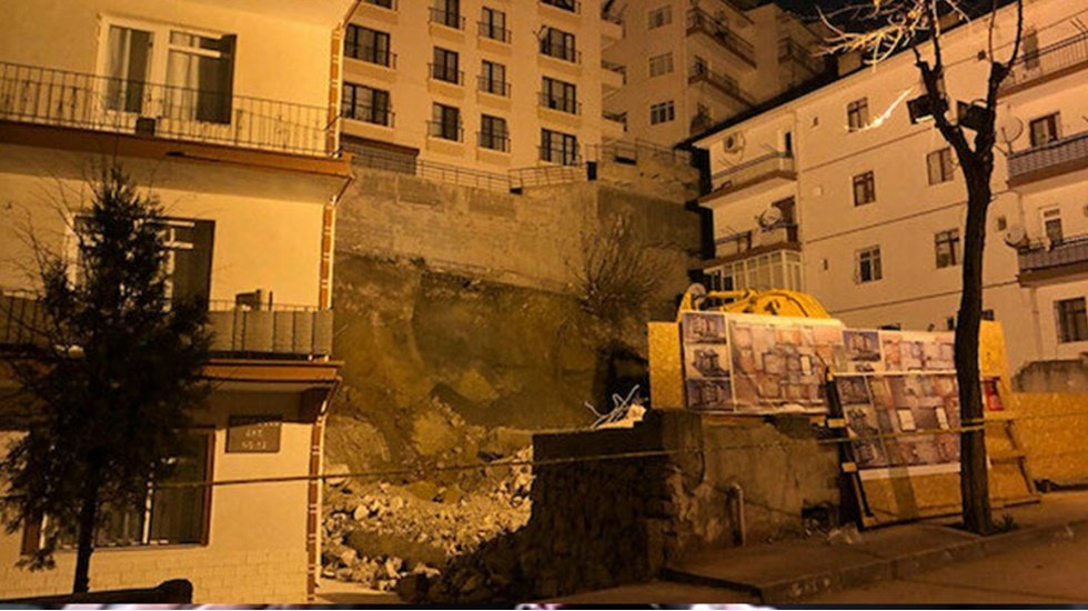 Mansur Yavaş'tan yıkılan bina ile ilgili a&ccedil;ıklama: Kimse mağdur edilmeyecek