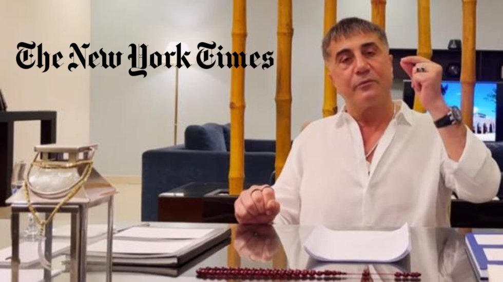 New York Times Sedat Peker'i haber yaptı: Bir d&ouml;nemin sonunu getirecek