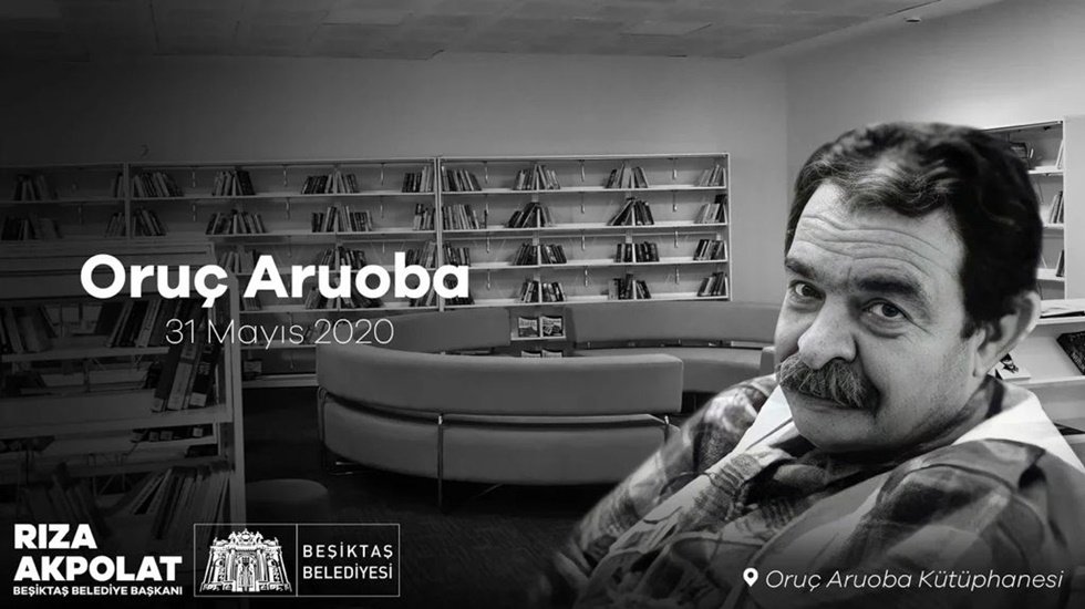 Oru&ccedil; Aruoba&rsquo;nın İsmi Beşiktaş&rsquo;ta K&uuml;t&uuml;phanede yaşayacak